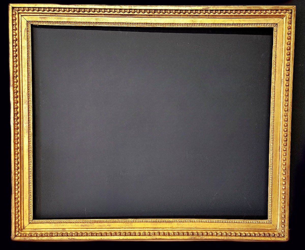 18th Century Gilded And Sculpted Frame, Louis XVI Period