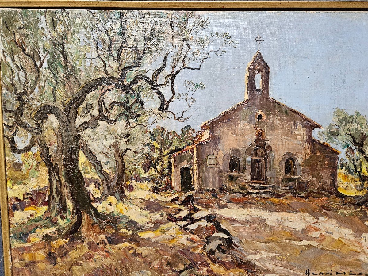 Henri Mege 1904 1984 Sainte Trinide Chapel In Sanary-photo-2