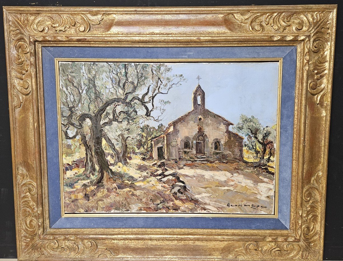 Henri Mege 1904 1984 Sainte Trinide Chapel In Sanary