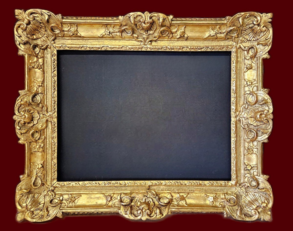 Louis XV Period Carved And Gilded Wooden Frame