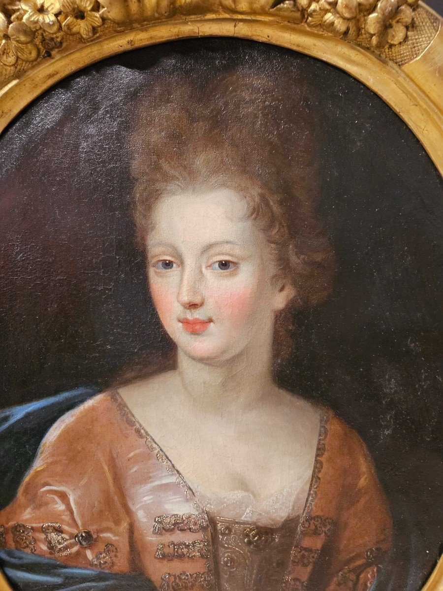 Portrait De Dame Ecole Française Du XVIIème Siècle-photo-4