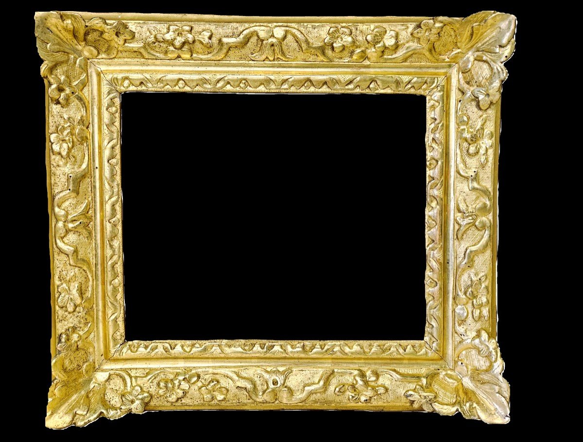 18th Century Gilded And Carved Frame-photo-2