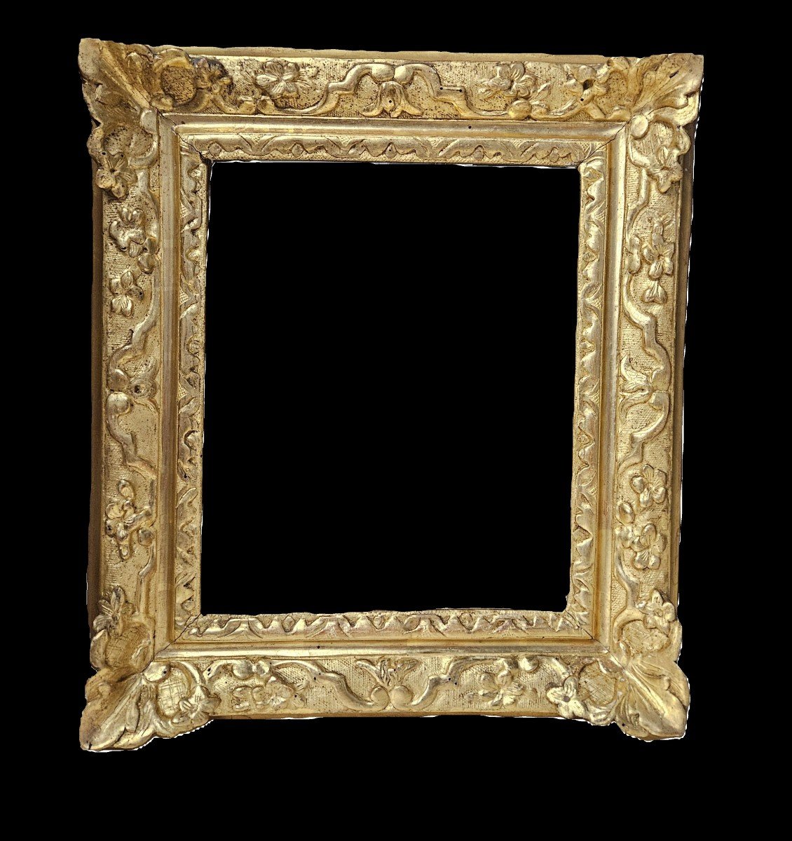 18th Century Gilded And Carved Frame