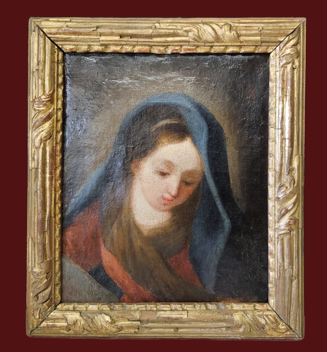 18th Century Virgin In Meditation