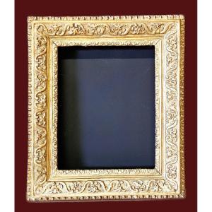 Frame In Gilded And Carved Wood Late 16th Early 17th Century