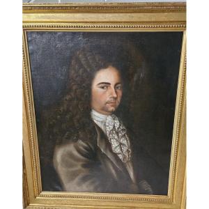 Portrait d'Aristocrate Début XVIIIème Siècle