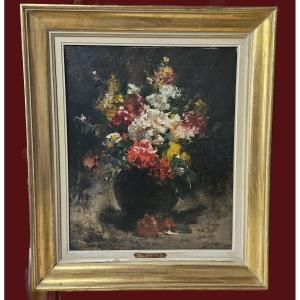 Georges Jeannin Paris 1841 1925 Floral Composition