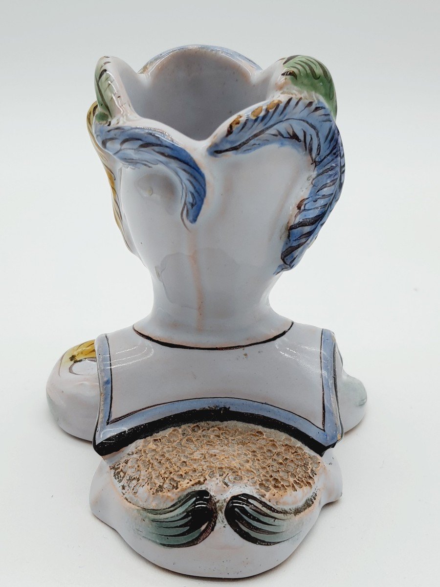 Pyrogenic Earthenware Of Saint Clement Design Emile Gallé-photo-3