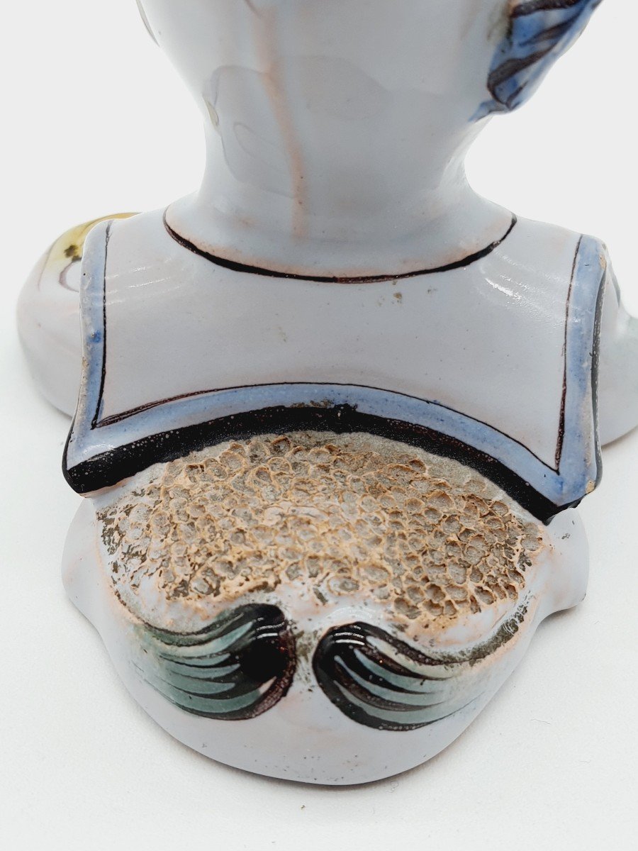 Pyrogenic Earthenware Of Saint Clement Design Emile Gallé-photo-2