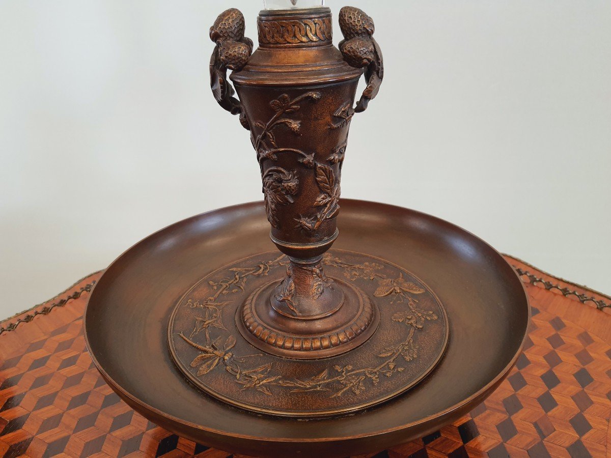 Especially Bronze And Crystal Table-photo-2