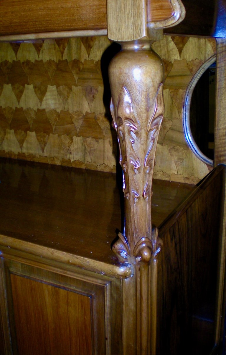 Majorelle Art Nouveau Sideboard-photo-3