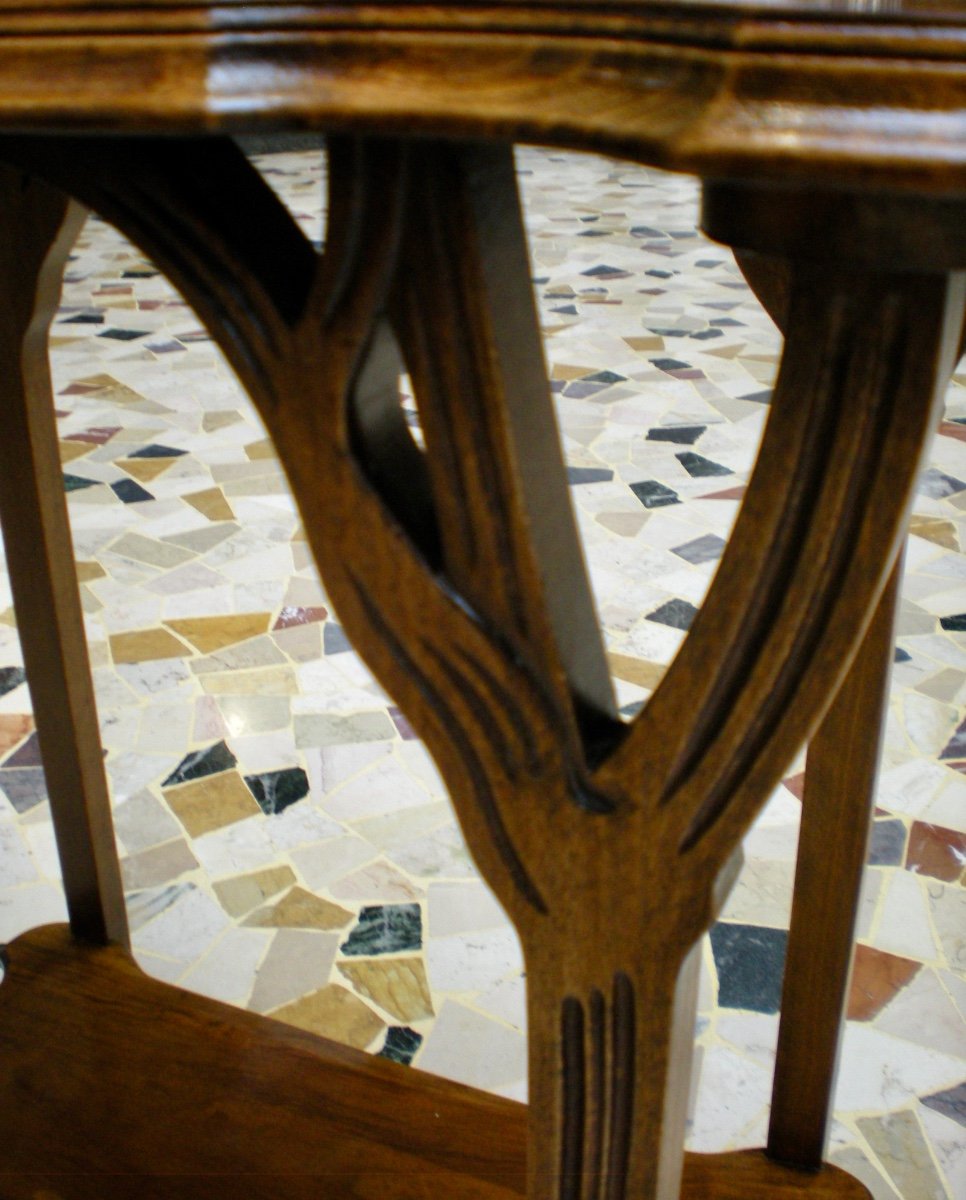 Dawn And Dusk - Gallè Art Nouveau Table-photo-2