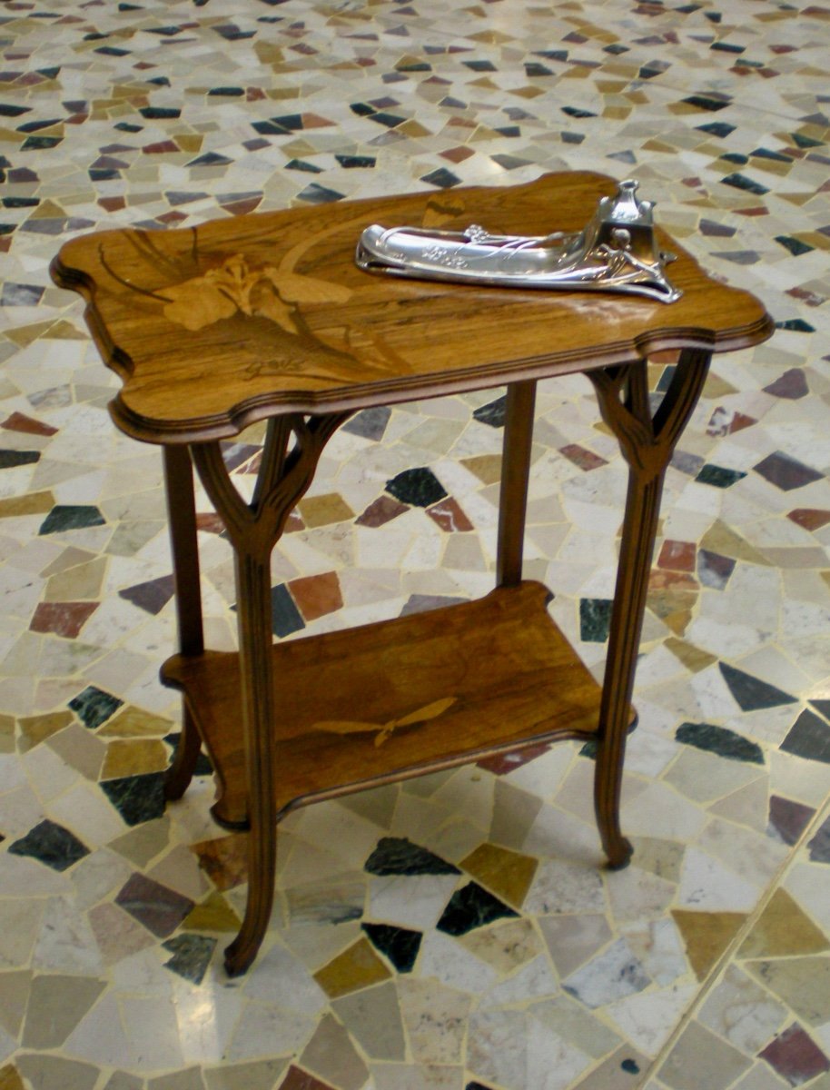 Dawn And Dusk - Gallè Art Nouveau Table