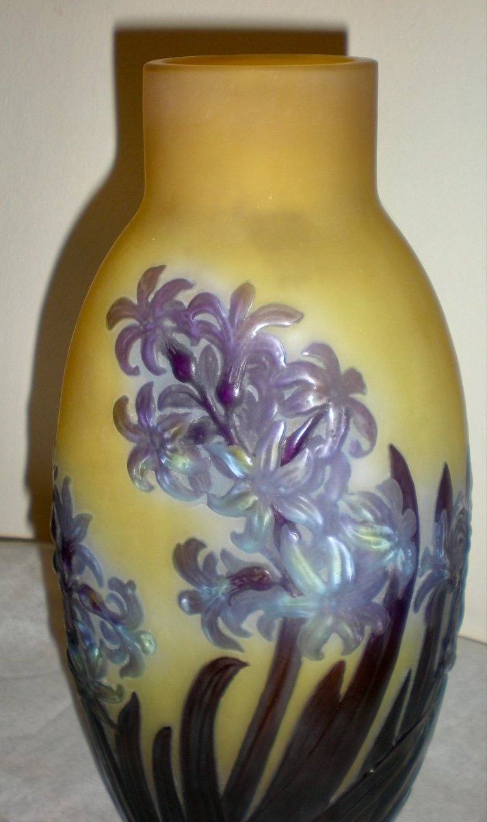 Hyacinths-galle Soufflè Vase-photo-3