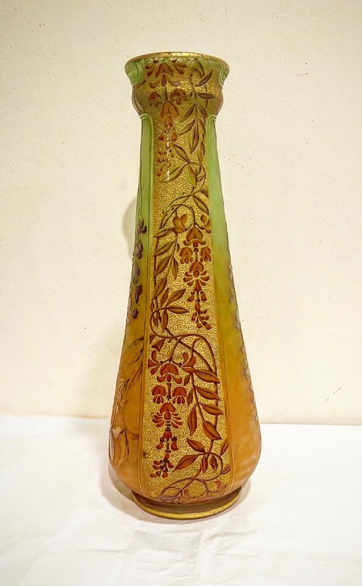 Glycine - Vase Art Nouveau Daum Nancy