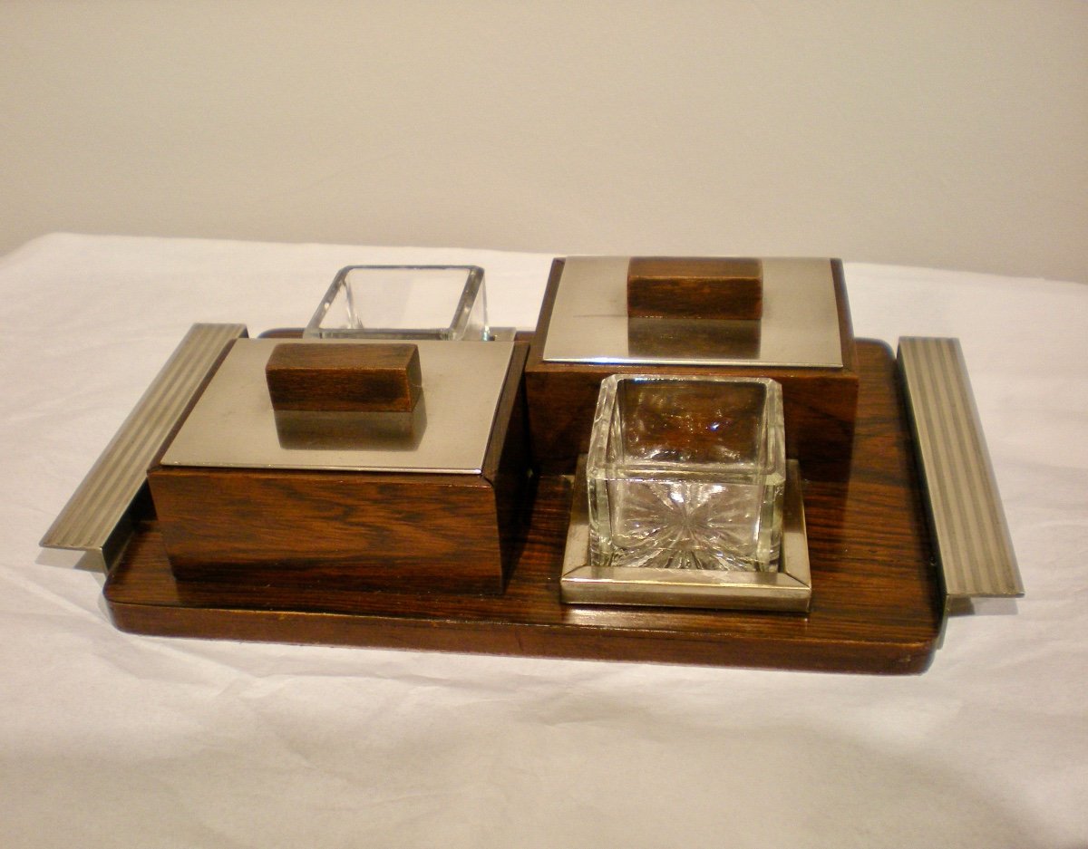  Art Deco Smoking Set-photo-1