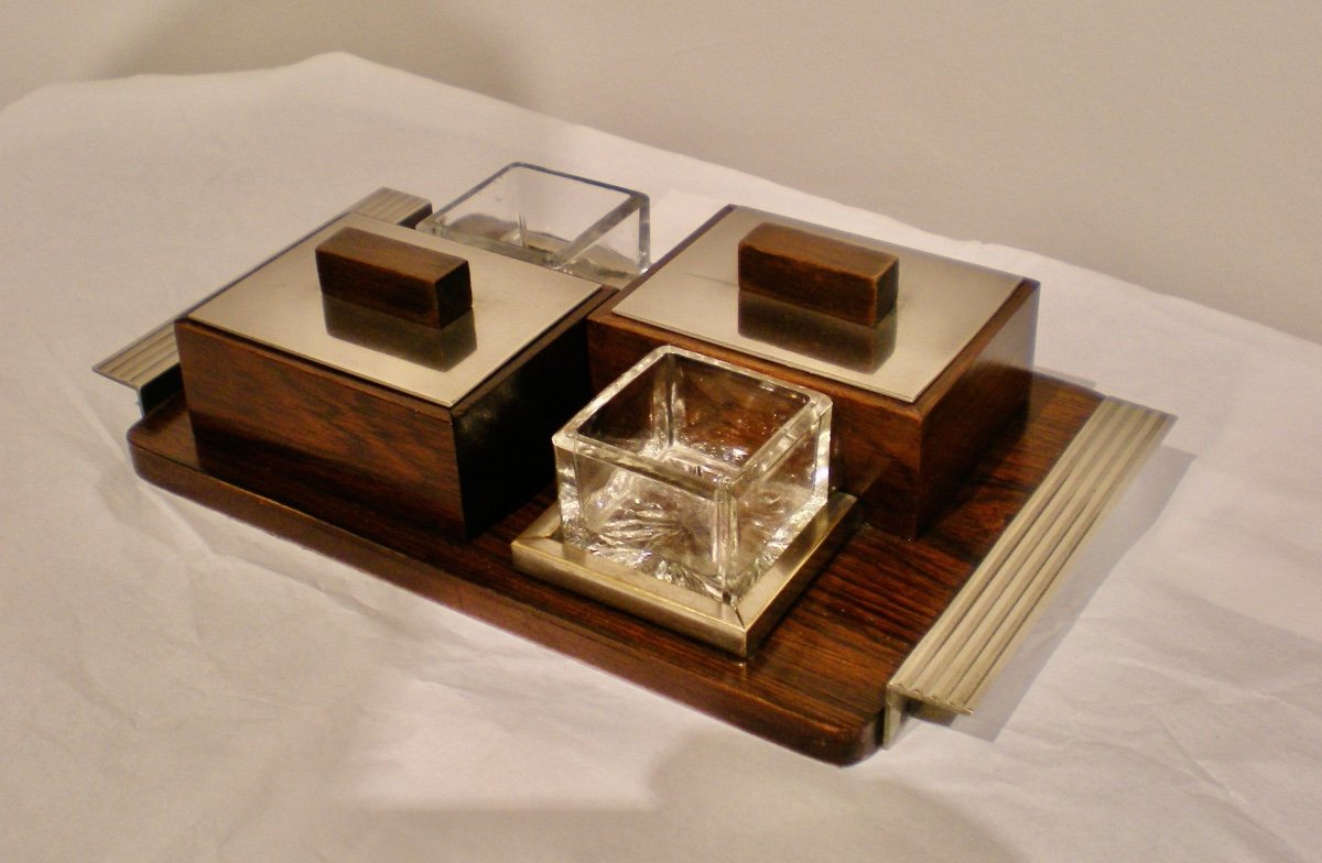  Art Deco Smoking Set