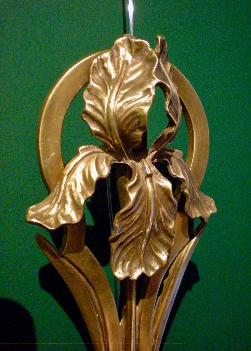 Iris - Art Nouveau Wall Lamp-photo-3