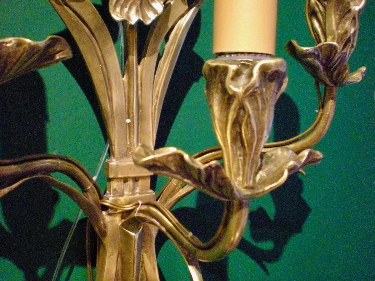 Iris - Art Nouveau Wall Lamp-photo-4