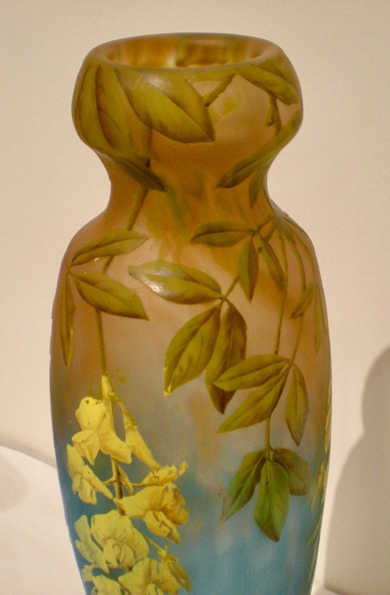 Cytise - Vase Art Nouveau Daum Nancy-photo-3