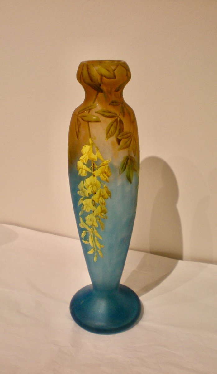 Cytise - Vase Art Nouveau Daum Nancy-photo-1