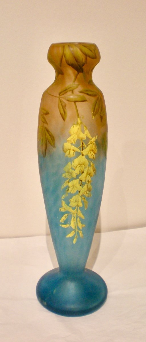 Cytise - Vase Art Nouveau Daum Nancy