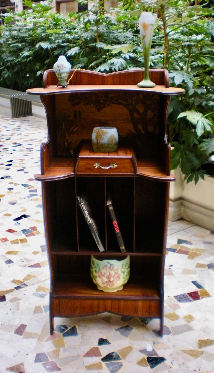 Majorelle Art Nouveau Music Cabinet