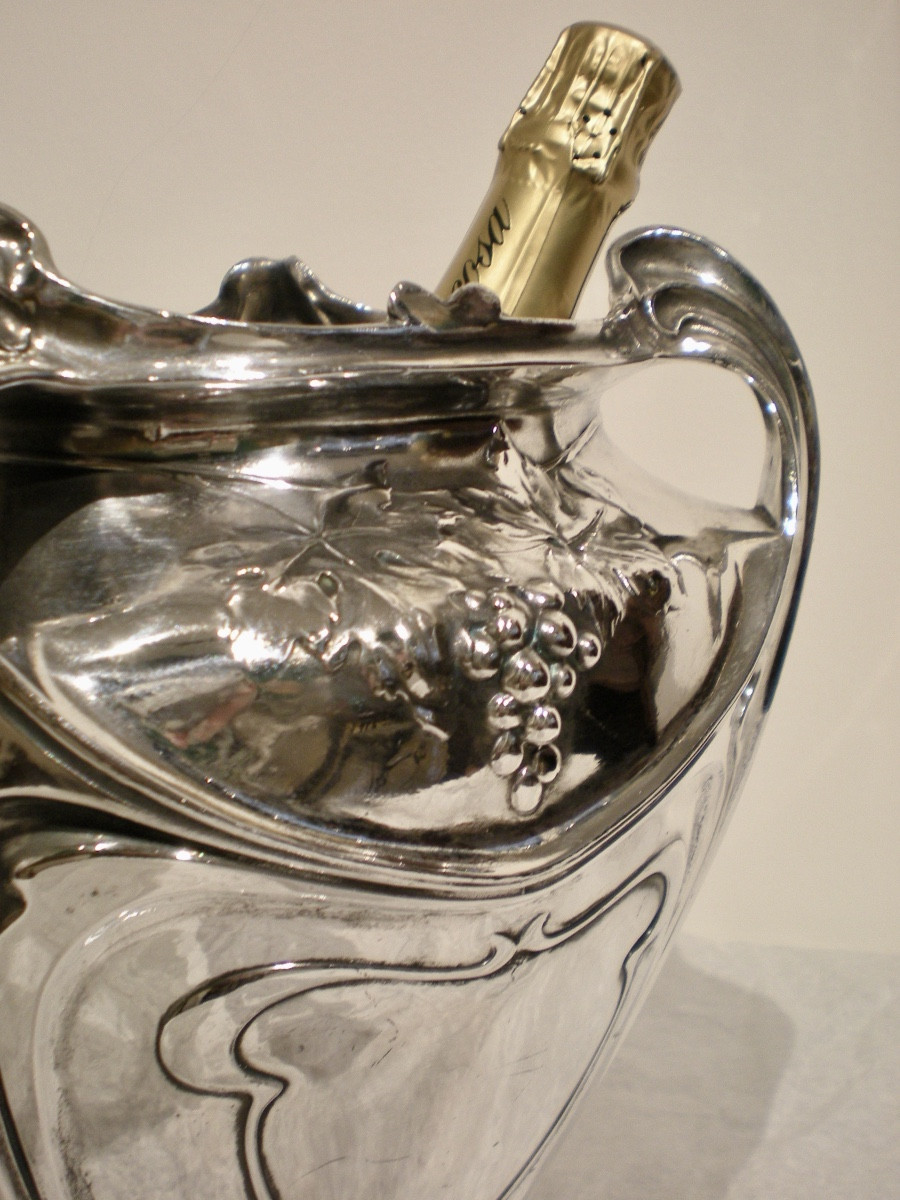 Bacchus- Art Nouveau Wine Cooler-photo-1