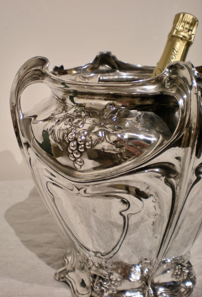 Bacchus- Art Nouveau Wine Cooler-photo-2