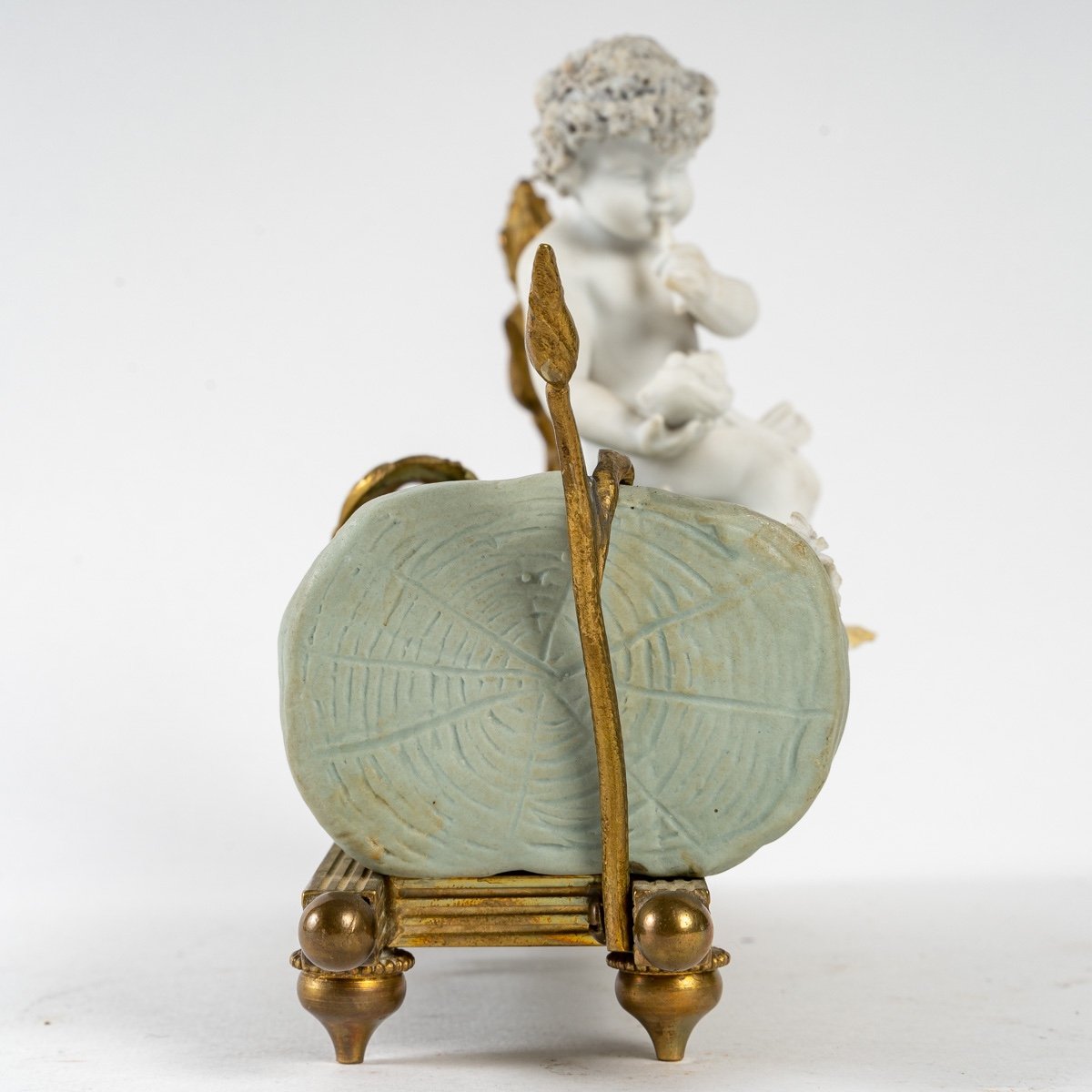 Small Miniature Planter In Wedgwood And Biscuit Late Nineteenth Century-photo-3