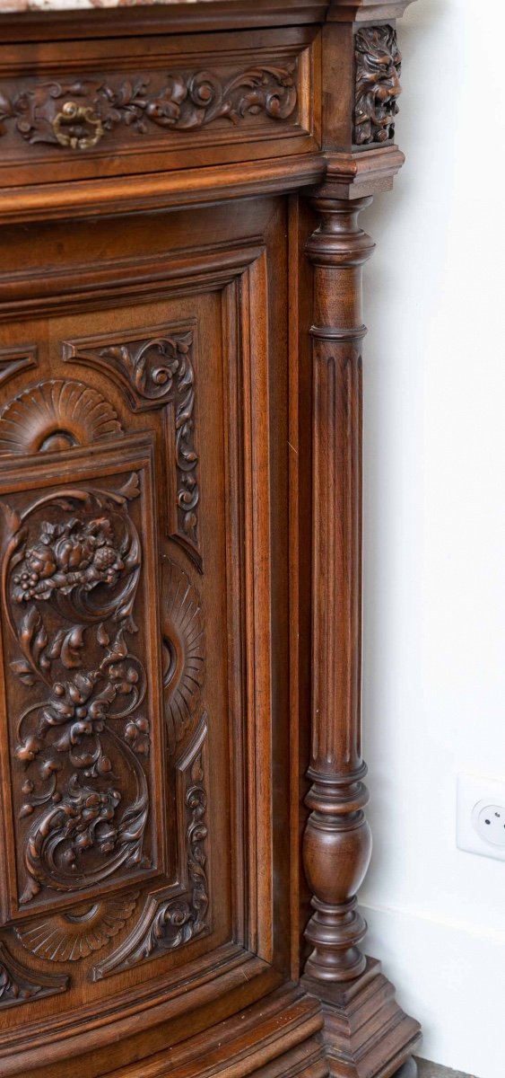 A Pair Of Carved Wood Corners Late 19th Century-photo-6