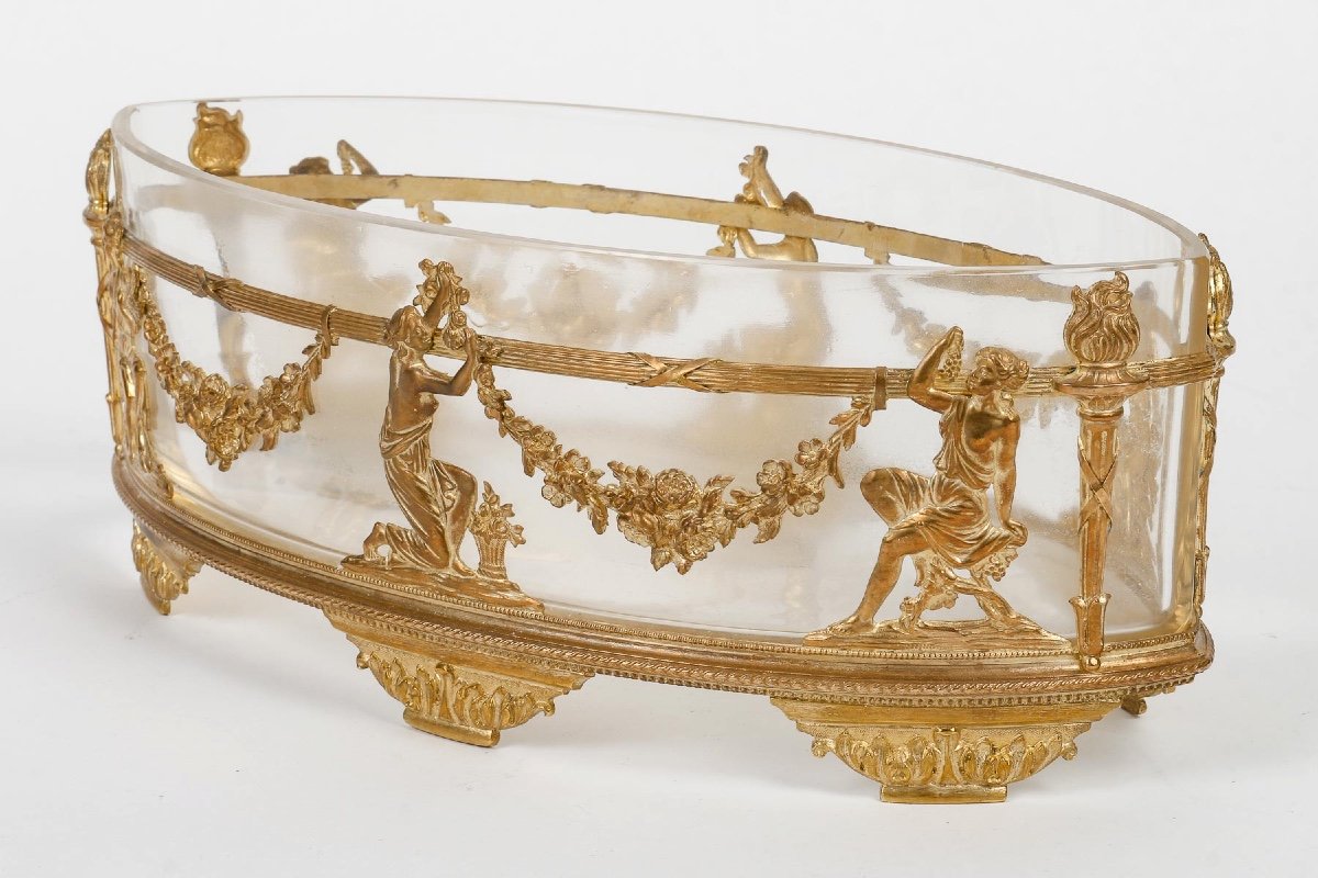 A Crystal And Gilt Bronze Cup Late 19th Century -photo-3