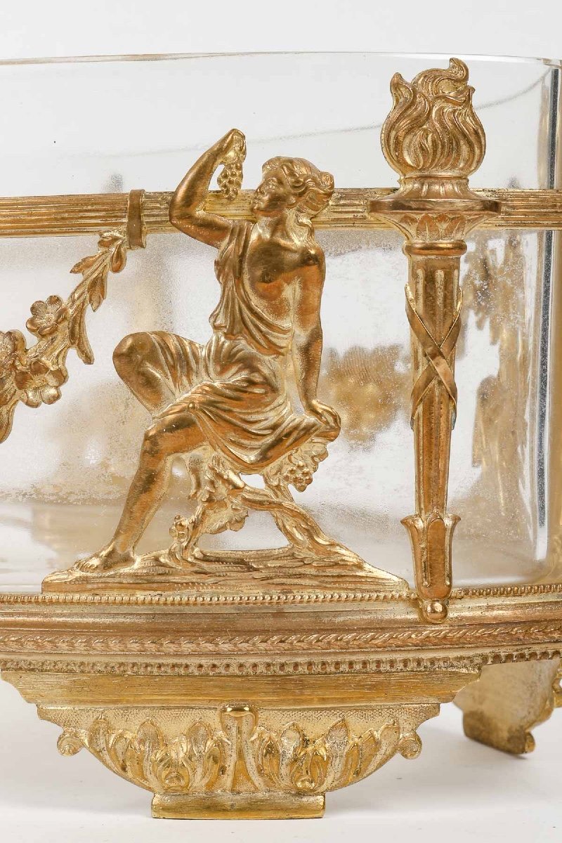 A Crystal And Gilt Bronze Cup Late 19th Century -photo-3