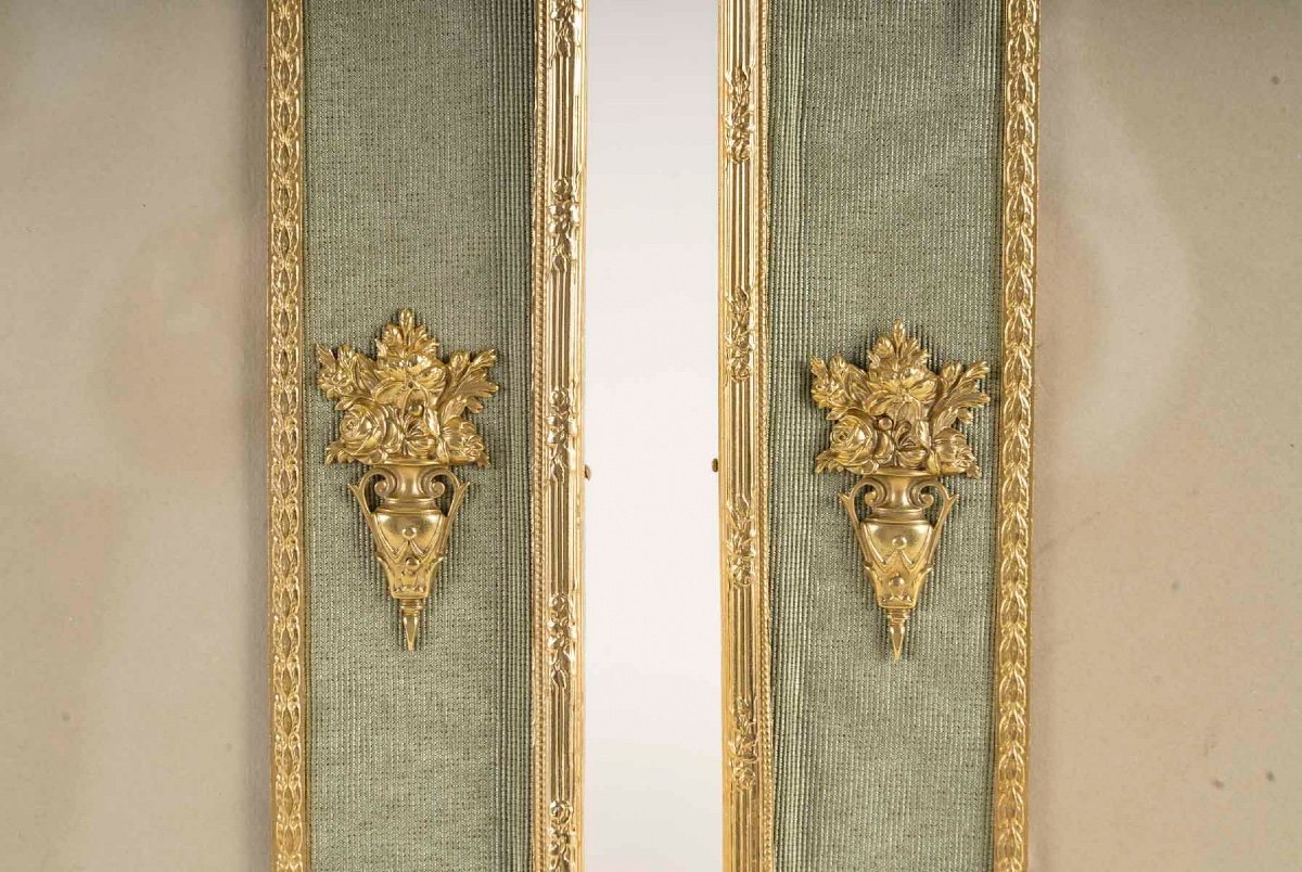 Une Paire De Cadres Photos De Style Louis XVI Fin XIXème Siècle -photo-3