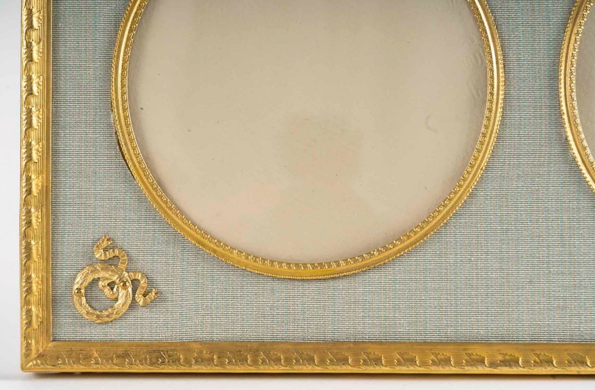 A Late 19th Century Gilt Bronze Photo Frame -photo-3