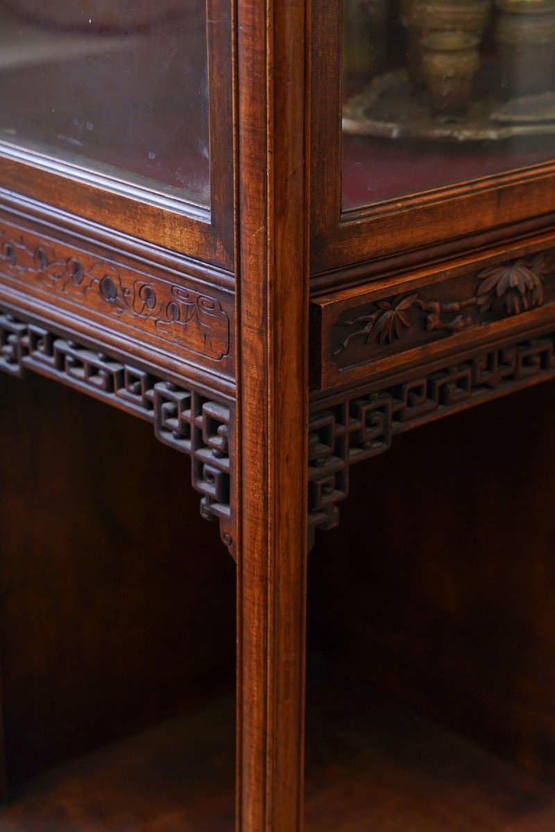 A Display Cabinet Attributed To Gabriel Viardot From The Late 19th Century -photo-5