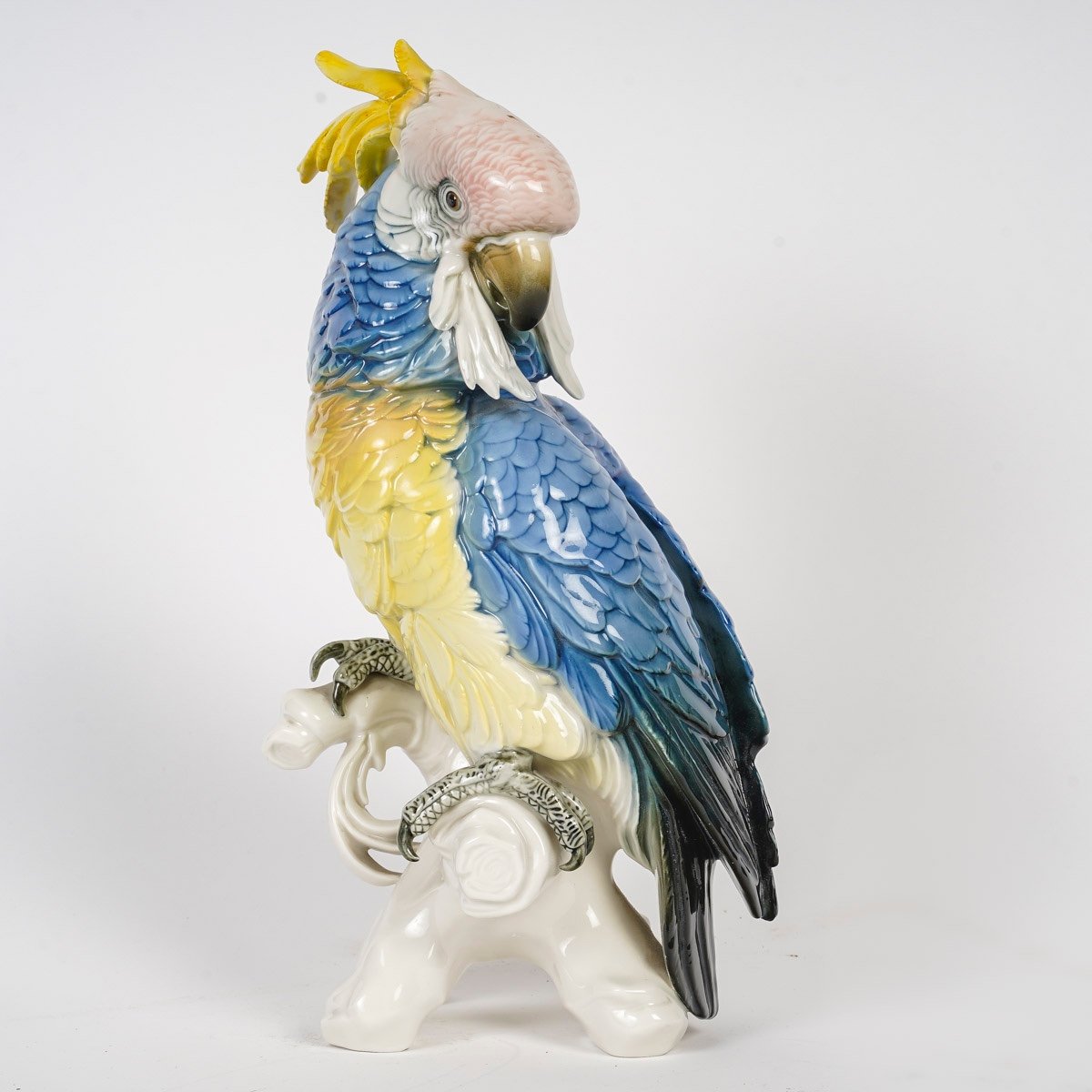 Une Paire De Sculptures En Porcelaine, Saxe - Karl Ens Volkstedt-photo-2