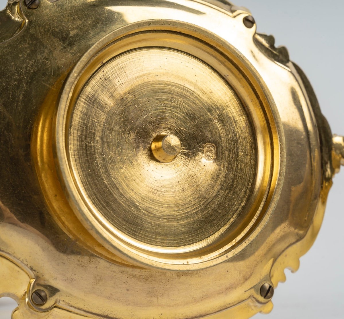 A Pair Of Gilt Bronze And Cloisonné Enamel Candlesticks, Late 19th Century -photo-1