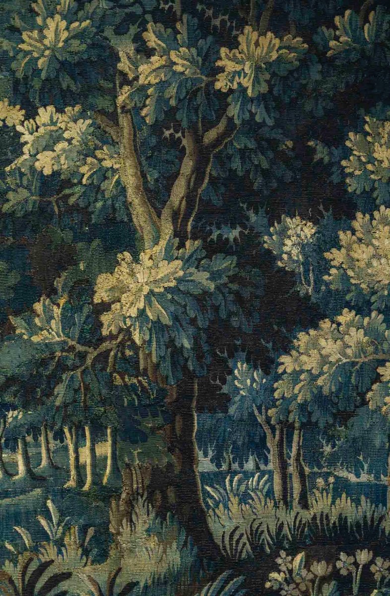 An Aubusson Tapestry Of Greenery, 18th Century -photo-4