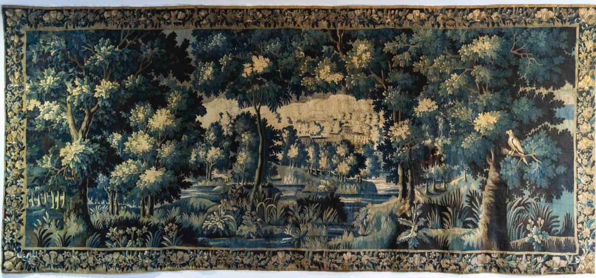 An Aubusson Tapestry Of Greenery, 18th Century 