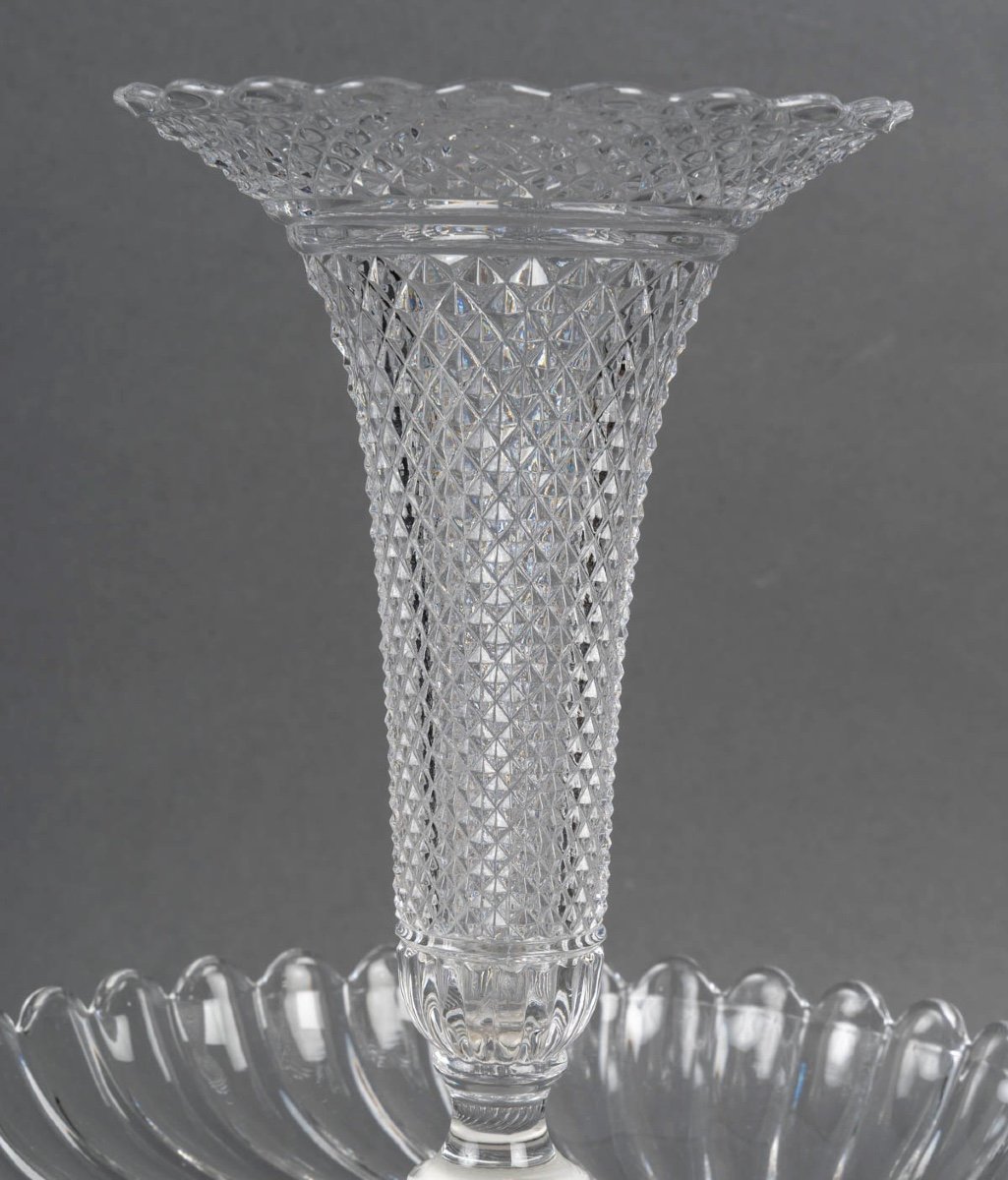 A Crystal Centerpiece, Early 20th Century -photo-3