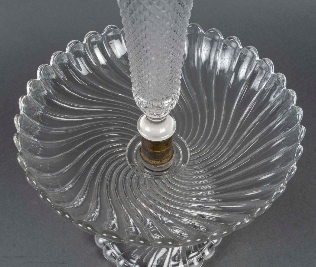 A Crystal Centerpiece, Early 20th Century -photo-4