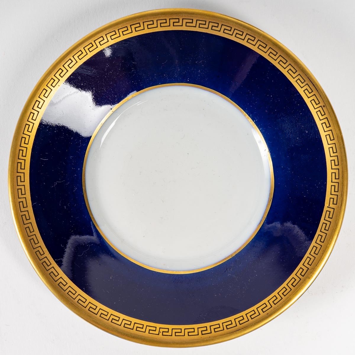 Série De Tasses Et Sous-tasses En Porcelaine De Limoge -photo-4