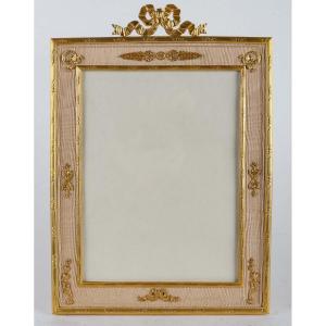 A Gilt Bronze Photo Frame Late 19th Century