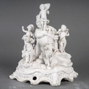 A Sèvres Biscuit Sculpture Late 19th Century 
