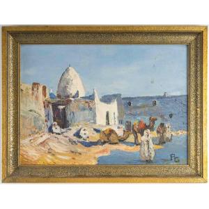 An Orientalist Painting, Early 20th Century 