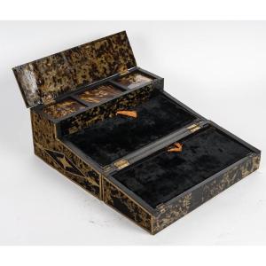 A Tortoiseshell Travel Secretary, Napoleon III Period