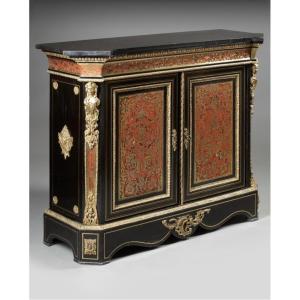 Boulle Support Height Furniture End XIXth Century
