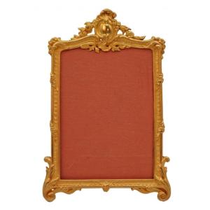 A Gilt Bronze Photo Frame Late 19th Century