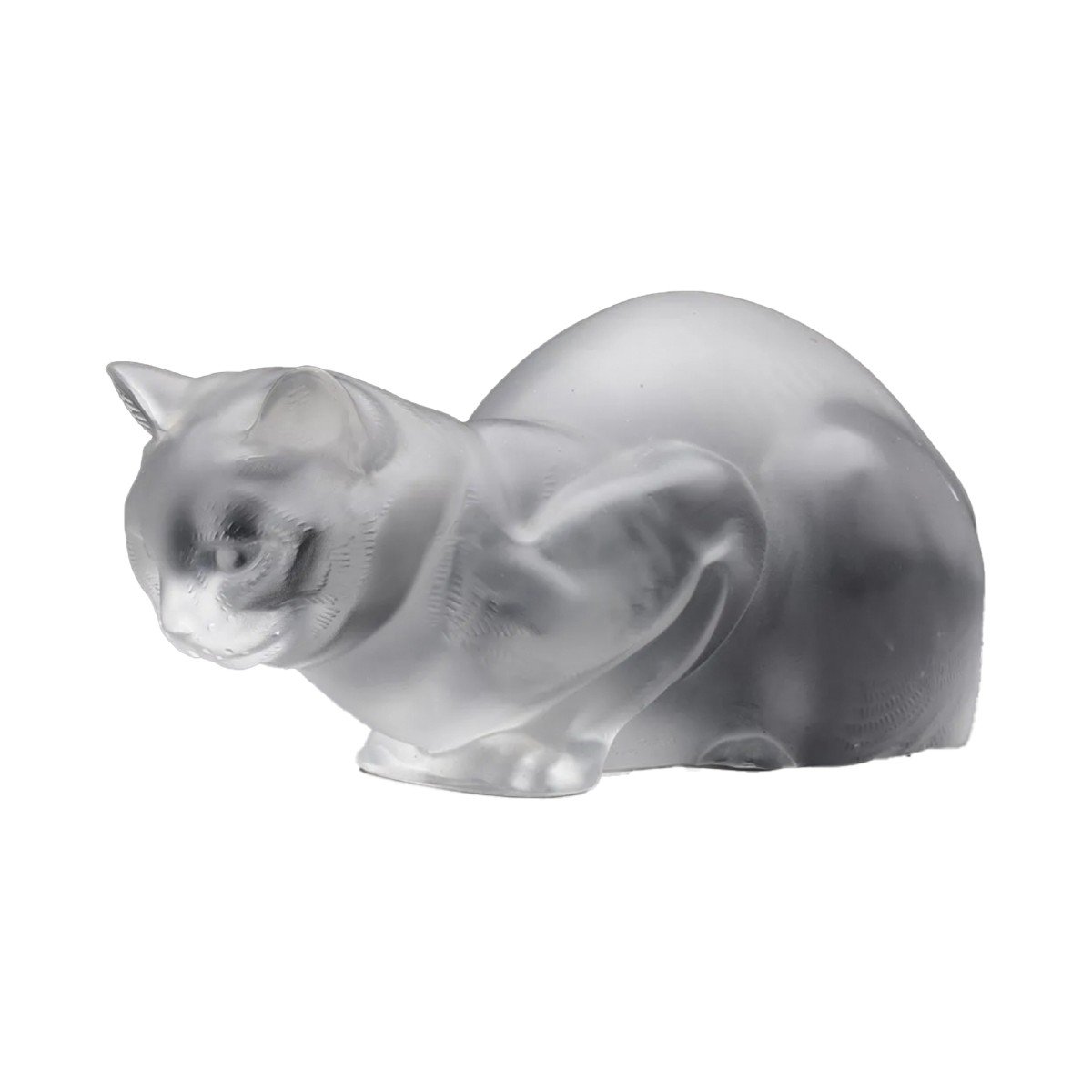 Maison Lalique : "reclining Cat"